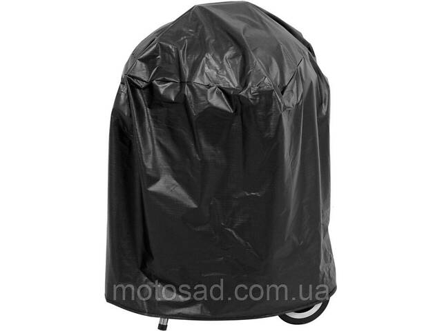 Гриль круглий вугільний LUND, решітка Ø= 41см, на 4 ніжках/ 2 колеса з кришкою; 47х44х73 см - Фото 6