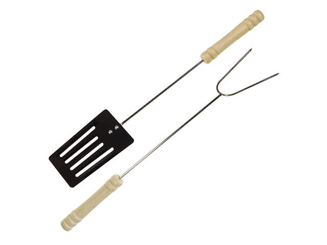 Гриль мангал раскладной Portable Barbecue Grill + решётка, лопатка и вилка - Фото 10