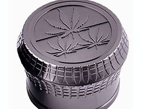 Гриндер для измельчения табака ASHTRAY HL-201 Конопля Gray (10880-hbr)