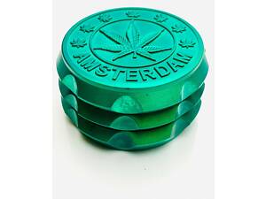 Гриндер для измельчения табака Changfeng D&K CANNABIS DK-5083-4 Green (16493)