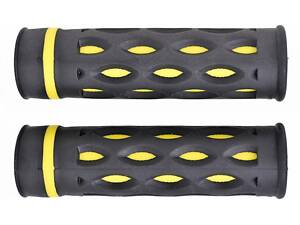 Грипсы ProX GP-48B 115mm черный с желтым (C-C-0228)