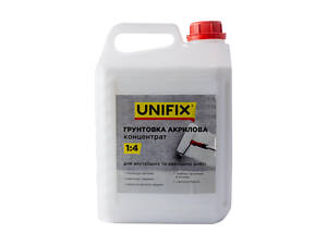 Грунтовка акрилова Unifix 5 кг x 1: 4 концентрат (951105)