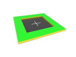 Грунтовой Батут 1,6х1,6 KIDIGO