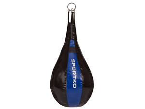 Груша боксерська підвісна SPORTKO GP-4 60x45см Чорно-синя