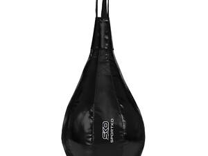 Груша боксерська підвісна SPORTKO GP-4 60x45см Чорний
