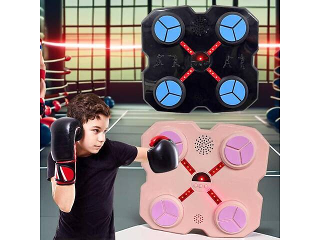 Груша боксерський тренажер на стіну для дітей, Intelligent Boxing Machine STC-15 Bluetooth - Фото 9