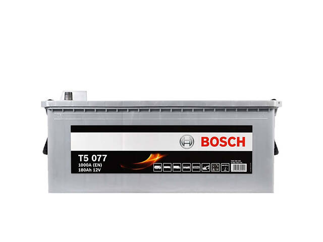 Грузовой аккумулятор BOSCH (T50 770) (D5) 180Ah 1000A L+