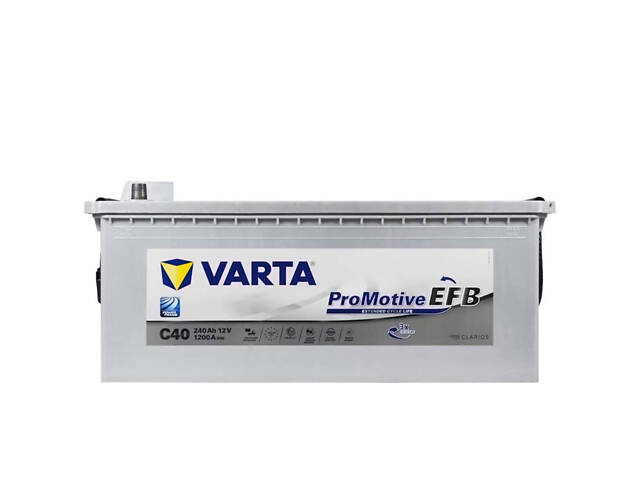 Грузовой аккумулятор VARTA Promotive EFB (C40) 240Ah 1200A R+ (D6C)