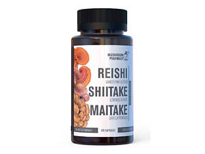 Гриб Рейши, Шиитаке, Майтаке капсулы №120