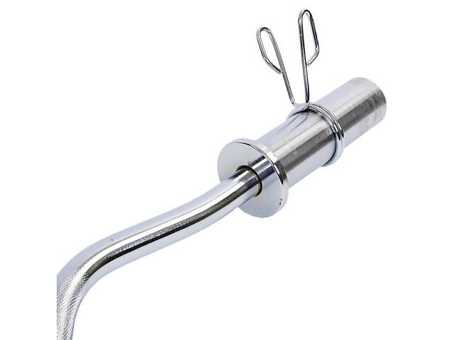 Гриф EZ для штанги хромований 50 мм - Фото 3