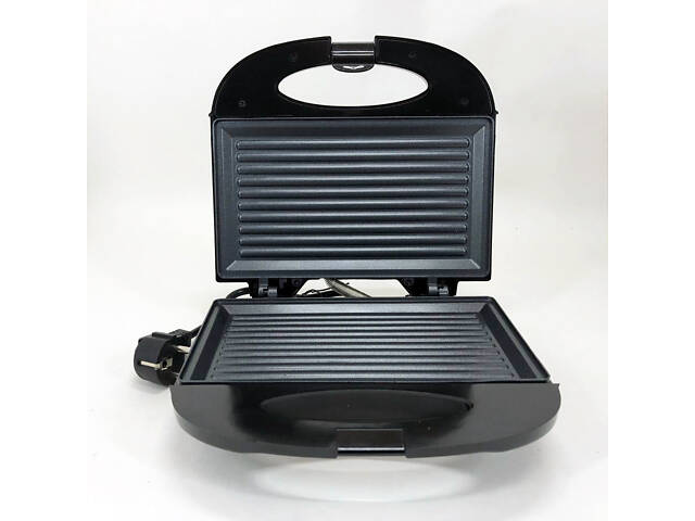 Гриль бутербродниця сендвічниця DOMOTEC MS-7709, бутербродниця побутова, домашній гриль для шаурми - Фото 5