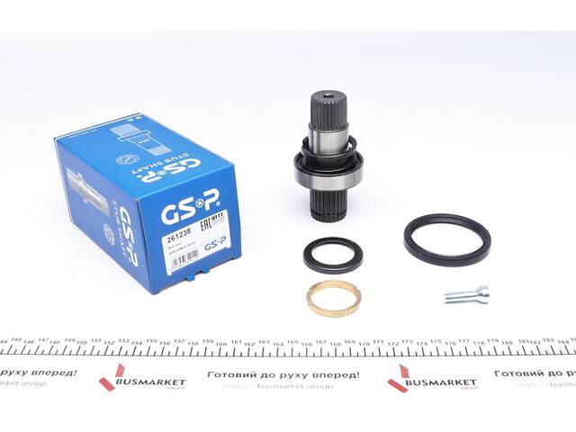GSP 261238 Фланец полуоси (+сальник) VW T5 2.0 TDI 11-15 (R) (26x30x114,5) - Фото 1