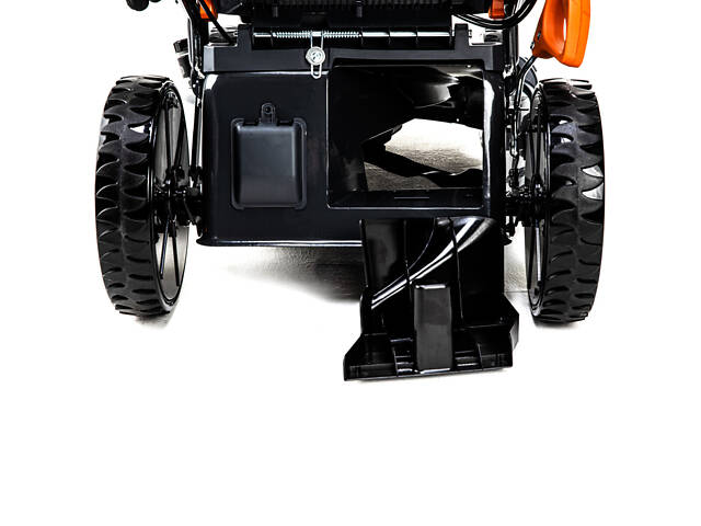 GTM Газонокосарка бенз. LM48, 5к.с., ширина захвата 48см, высота скош. 30-80мм, травосборник 70л, несамоходная - Фото 5