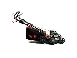 GTM Газонокосарка бенз. LM53E-SP-V, 5,5к.с., ширина захвату 53см, висота скш. 30-80мм, травосборник 70л, самохідна з ва.