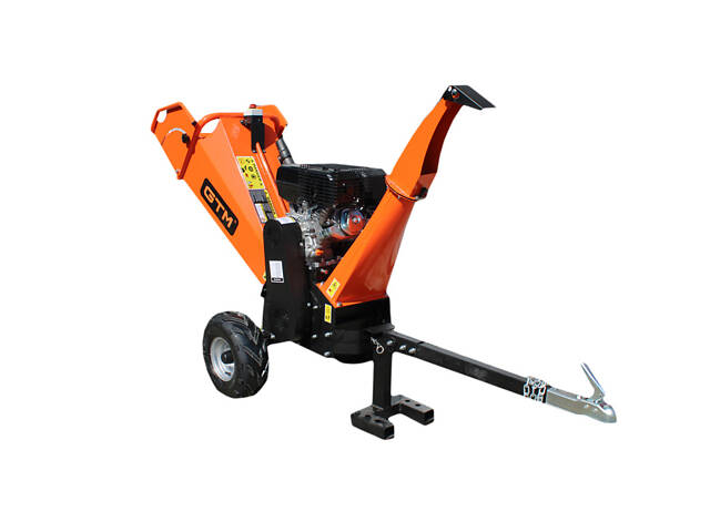 GTM Измельчитель бенз. GS15002 15к.с., диам.гилок до 12см, барабан с 2-мя ножами - Фото 1
