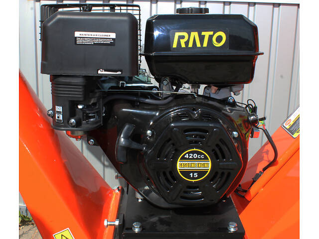 GTM Измельчитель бенз. GS15002 15к.с., диам.гилок до 12см, барабан с 2-мя ножами - Фото 7