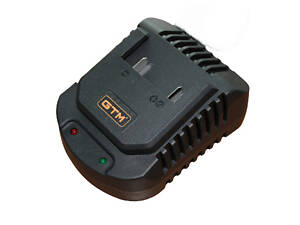 GTM Зарядное устройство Ch18V/2,2А, 18В, 2,2А, 55Вт, к аккумуляторам GTM 18V
