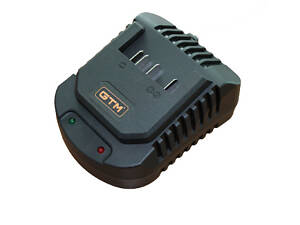 GTM Зарядное устройство Ch18V/4А, 18В, 4А, 95Вт, для аккумуляторов GTM 18V