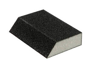 Губка шліфувальна Intertool 110 x 75 x 25 мм x P240 трапеція (HT-0824)