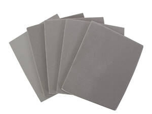 Губка шлифовальная односторонняя 115×140мм P1000 (5шт) SIGMA (9130371)