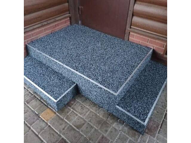 Гумове покриття “М’який асфальт Мікс” 1 м.кв. (10 мм) - Сірий 50% мікс - Фото 5