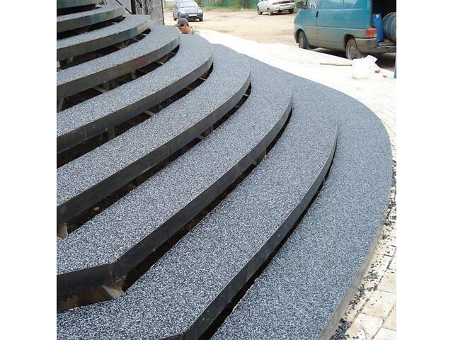 Гумове покриття “М’який асфальт Мікс” 1 м.кв. (10 мм) - Сірий 50% мікс - Фото 4