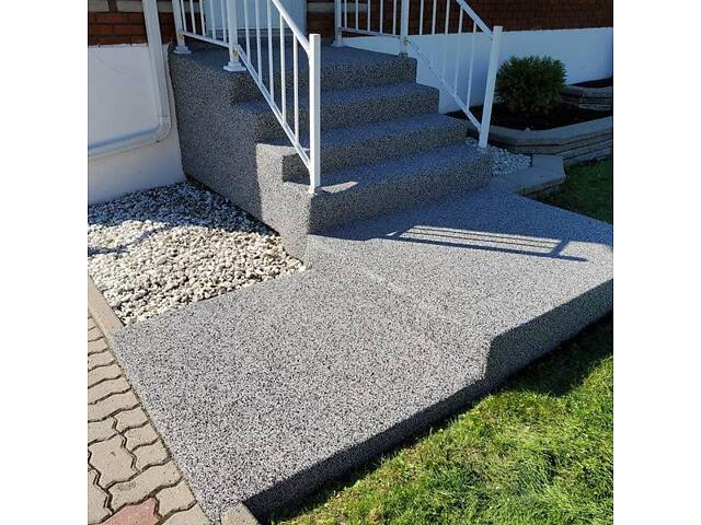 Гумове покриття “М’який асфальт Мікс” 1 м.кв. (10 мм) - Сірий 50% мікс - Фото 7