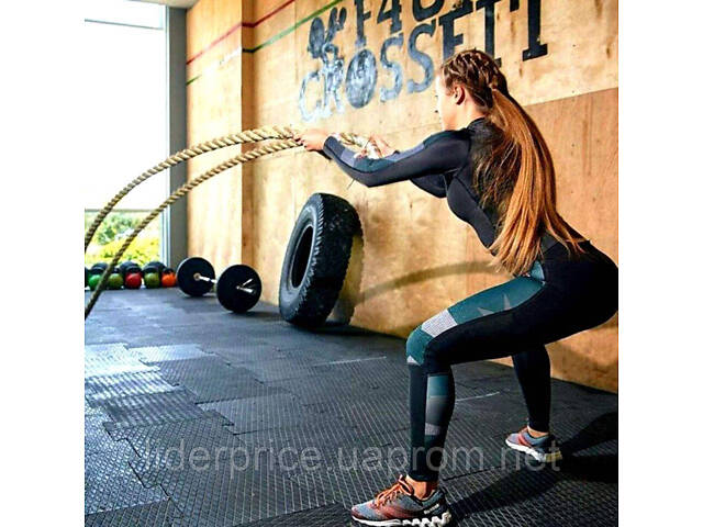 Гумове покриття, Ластівчин хвіст 50 х 50 х 2 см - Фото 1