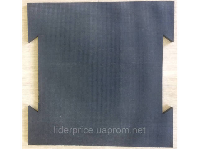 Гумове покриття, ластівчин хвіст 70 х 70 х 2 см, лита гума, оригінал! - Фото 5