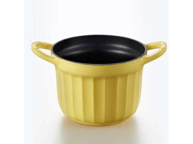 Гусятница Buydeem CP541 Mellow Yellow чавунна емальована 1.8 л (CP541-MY) - Фото 7