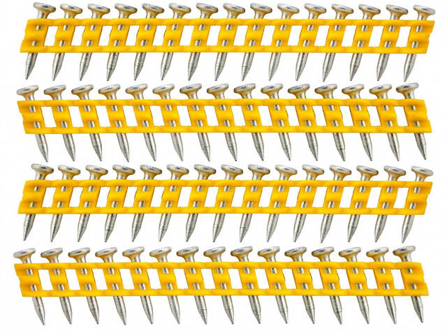 Гвозди по мягкому бетону для степлера DCN890 DeWALT DCN8901040 : 40 х 2.6 - 1005 шт, - Фото 4
