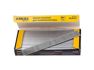 Цвяхи планочні 16×1.25×1мм для пневмостеплера (5000шт) SIGMA (2818161)