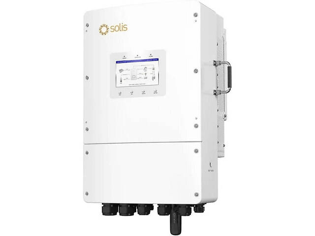 Гібридний інвертор Solis потужністю 6 кВт S6-EH1P6K-L-PLUS - Фото 1
