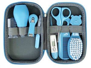 Гігієнічний набір у футлярі ПОВНИЙ блакитний