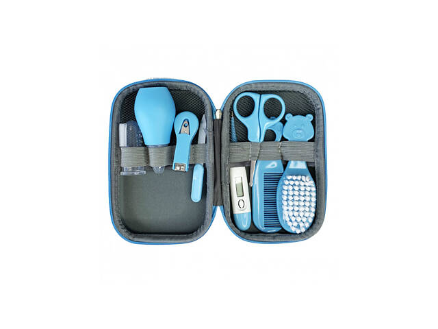 Гігієнічний набір у футлярі ПОВНИЙ блакитний - Фото 1