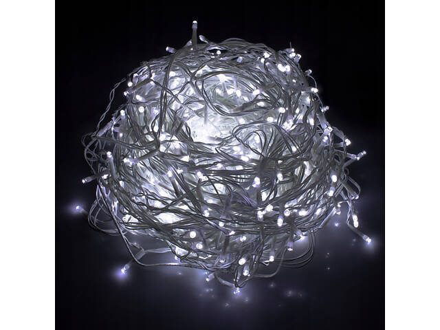 Гірлянда бахрома вулична (зовнішня) Springos 12 м 300 LED CL300 Cold White - Фото 4