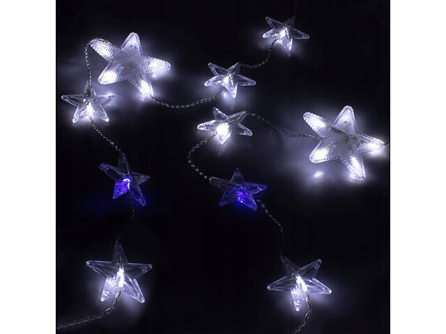 Гірлянда бахрома вулична (зовнішня) Springos 2 м 180 LED CL4003 Cold White/Blue - Фото 5