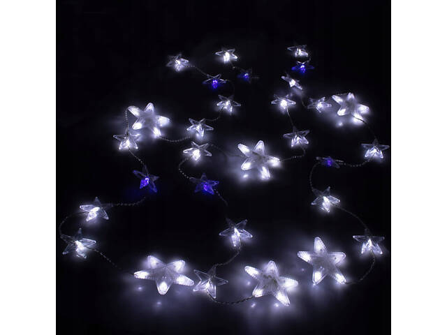 Гірлянда бахрома вулична (зовнішня) Springos 2 м 180 LED CL4003 Cold White/Blue - Фото 7