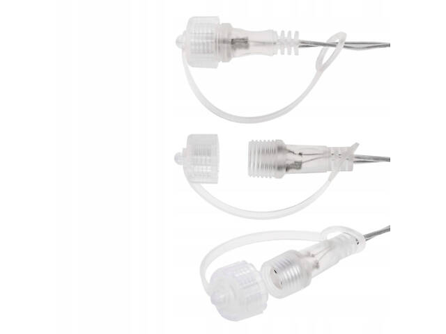 Гірлянда бахрома вулична (зовнішня) Springos 2 м 180 LED CL4003 Cold White/Blue - Фото 10