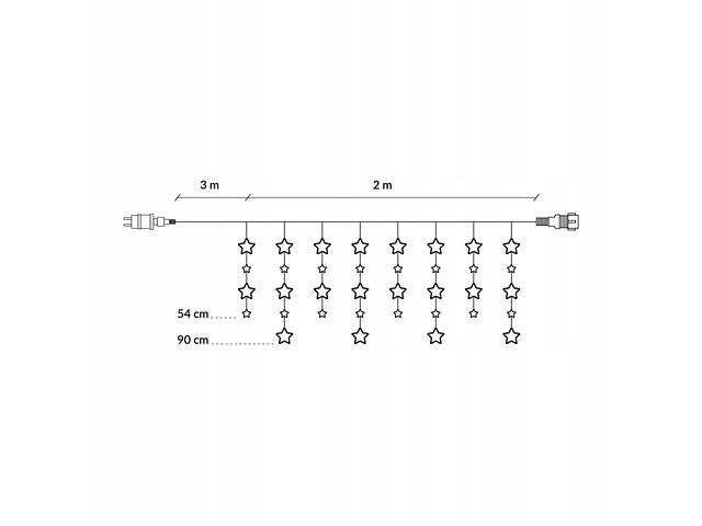 Гірлянда бахрома вулична (зовнішня) Springos 2 м 138 LED CL4011 Cold White - Фото 9