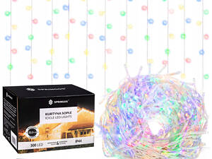 Гірлянда бахрома вулична (зовнішня) Springos 20 м 500 LED CL503 Mix