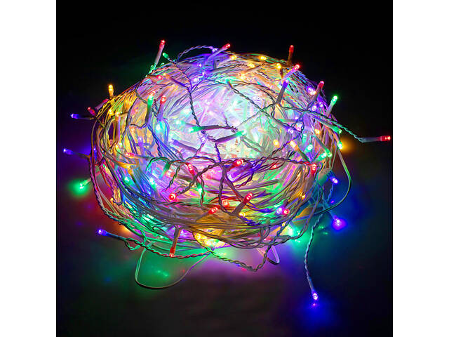 Гірлянда бахрома вулична (зовнішня) Springos 20 м 500 LED + Flash CL0519 Mix - Фото 5