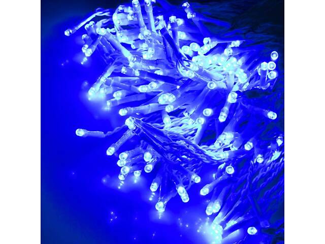 Гірлянда бахрома вулична (зовнішня) Springos 3 x 3 м 306 LED Pilot CL4002 Blue - Фото 3