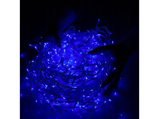 Гірлянда бахрома вулична (зовнішня) Springos 8 м 200 LED CL0202 Blue - Фото 8