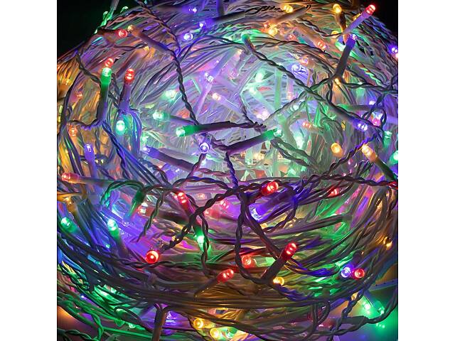 Гірлянда бахрома вулична (зовнішня) Springos 8 м 200 LED CL0203 Mix - Фото 4