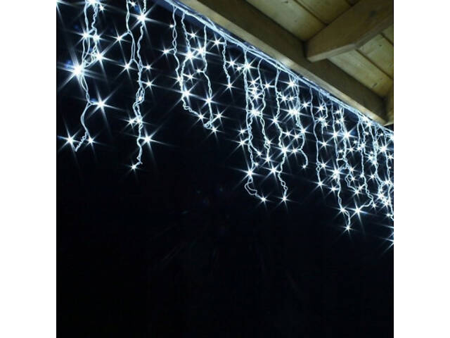 Гірлянда ColorWay Бахрома 6мx0.6м 192Led IP44 холодний (CW-GOF-192L66VCW) - Фото 4