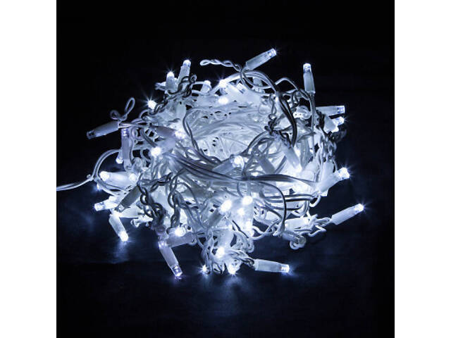Гірлянда ColorWay Бахрома 6мx0.6м 192Led IP44 холодний (CW-GOF-192L66VCW) - Фото 9