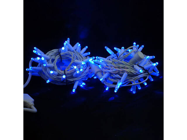 Гірлянда ColorWay IP65 10м 100Led блакитне світло (CW-GO-100L10BL) - Фото 10