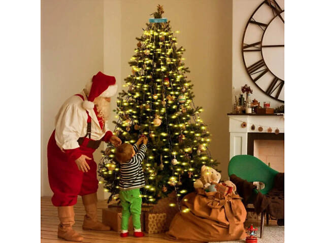 Гірлянда ColorWay Каскад LED 126 9 x 1.5 м 8 функцій (CW-G-126L91CU) - Фото 7