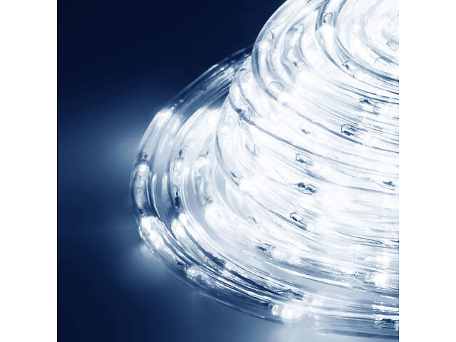 Гірлянда дюралайт вулична (зовнішня) Springos Rope Lights 30 м 720 LED CL1208 Cold White - Фото 7